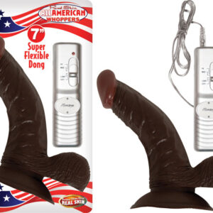 AFRO AMERICAN WHOPPER 7IN W/ BALLS BROWN