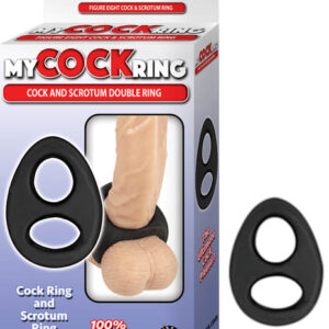 My Cockring Cock and Scrotum Ring Black from Nasstoys of New York. Features: the ultimate cock pleaser. Cock ring and scrotum ring made from body safe