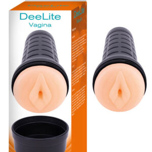 Dee Lite Vagina Beige from Nasstoys of New York. Made using magic flesh material. Size length 10.0 inches