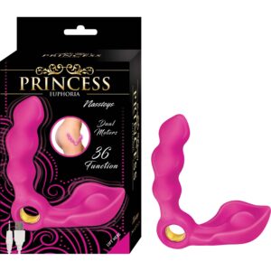 Princess Euphoria Pink Vibrator from Nasstoys of New York. Princess Euphoria is uniquely designed to be used vaginally or anally