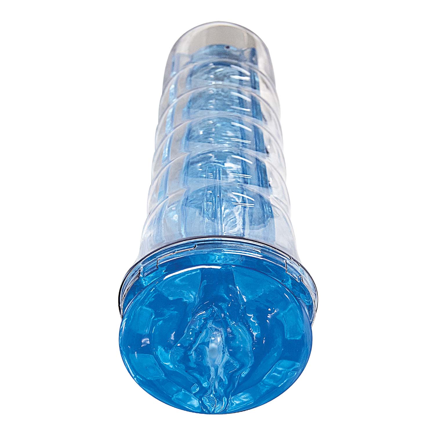 Dream Lite Crystal Vagina Masturbator Blue from Nasstoys of New York. Want a front row view to your pleasure? The Dream Lite Crystal Vagina Realistic Hand Held Male Masturbator is sleek