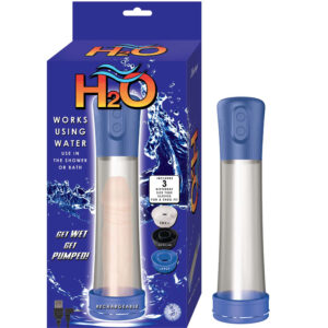 H2O Blue Penis Pump from Nasstoys of New York. Penis pumps are more than just sex toys