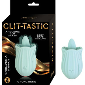 Clit-Tastic Arousing Clit Licker Aqua Nasstoys Clit-Tastic Arousing Clit Licker