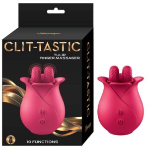 The Nasstoys Clit Tastic Tulip Finger Massager is a revolutionary pleasure companion designed to add a delightful touch to your intimate moments. This unique and innovative finger massager is a journey into blissful sensations crafted to enhance your plea