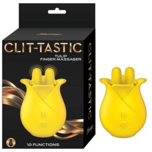 The Nasstoys Clit Tastic Tulip Finger Massager is a revolutionary pleasure companion designed to add a delightful touch to your intimate moments. This unique and innovative finger massager is a journey into blissful sensations crafted to enhance your plea
