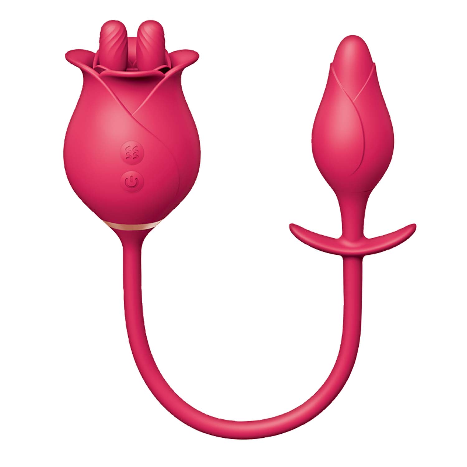 The Nasstoys Clit Tastic Tulip Finger Massager and Pleasure Plug: a symphony of pleasure designed to cater to your every desire. This versatile and innovative pleasure accessory is not just a vibrator; it is a game changer crafted to take your intimate mo