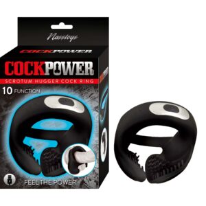 The Nasstoys Cock Power Scrotum Hugger Cock Ring is an innovative fusion of pleasure and design