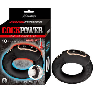 The Nasstoys Cock Power Heat Up Cock Ring is a fusion of pleasure and innovation designed to elevate your intimate moments. Get ready to experience a new realm of sensations with this USB rechargeable ring that brings the heat