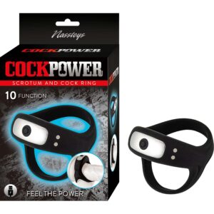 The Nasstoys Cock Power Scrotum and Cock Ring is a revolutionary blend of pleasure and performance