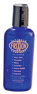 Frixion Ultimate Lubricant Original with Aloe 8 fluid ounces from Nasstoys of NY. A super slick non-drying water based stimulating lubricant. Performance enhancing personal lubricant. Frixion is the only all natural lubricant that does much more than lubr