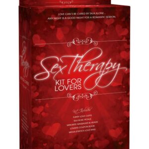 Sex Therapy Kit for Lovers from Pipedream Products. Take romance further than the couch. Any night is good night for a romantic session. Take romance further than the couch. Love can not be cured by talk alone. Any night is a good night for a romance sess