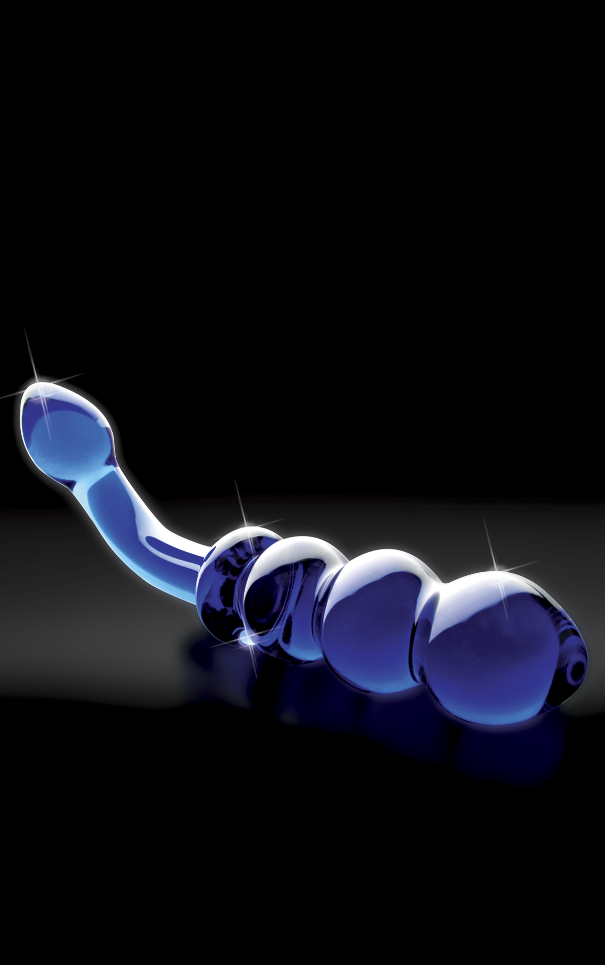 Icicles Hand Blown Massager number 31 is an elegant