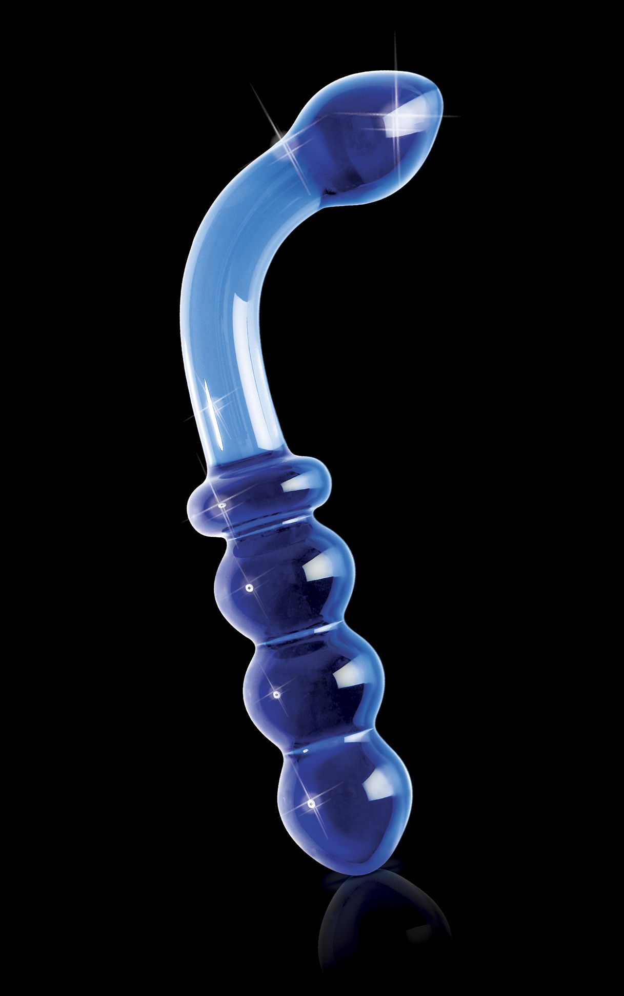 Icicles Hand Blown Massager number 31 is an elegant
