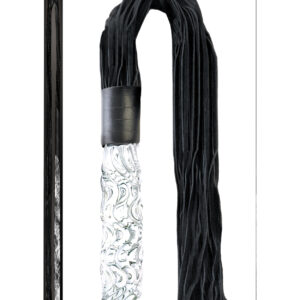 Icicles Number 38 Hand Blown Glass Whip. Elegant