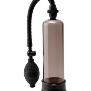 Pump Worx Beginners Pump Black from Pipedream Products. The Beginner Power Pump will give you the size and confidence you have always dreamed about without any harmful side effects. With each squeeze of the medical style pump ball