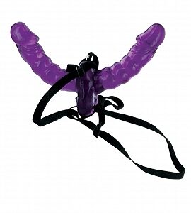 Fetish Fantasy Series Double Delight Strap On from Pipedream Products. Double. Your delight with the Fetish Fantasy Series Double Delight Strap On is the best selling strap on! One end lets you strap it in while the other end comfortably penetrates your p