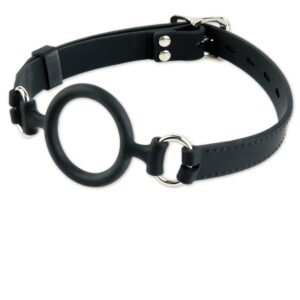 Fetish to the extreme! Fetish Fantasy Extreme Silicone O-Ring Gag Black. Say ahhh! This Fetish Fantasy Extreme Silicone O-Ring Gag is exactly what you need to keep your sub quiet while keeping their mouth wide open for whatever you wish to put in it! The