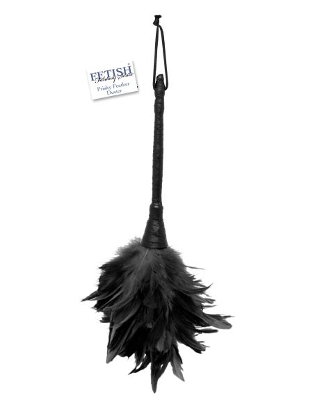 Fetish Fantasy Series Frisky Feather Duster Black dust