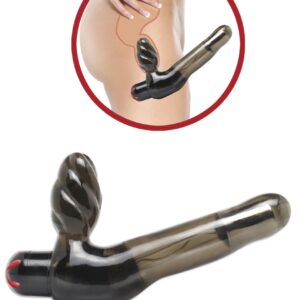 Fetish Fantasy Series Vibrating Strapless Strap On Smoke from Pipedream Products. Hands free stimulation for you both. Get hands free stimulation and hot