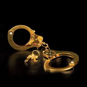 Fetish Fantasy Gold Metal Cuffs Gold from Pipedream Products. For fetish couples who demand the very best