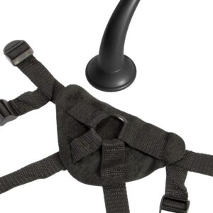 Fetish Fantasy Series Limited Edition The Pegger Black Strap On from Pipedream Products. You teased him first with a tongue or finger