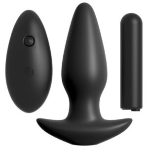 Anal Fantasy Collection Remote Control Plug from Pipedream Products. New and improved. Now includes wireless 10 function remote control and rechargeable vibrating bullet!  If you have never tried anal play