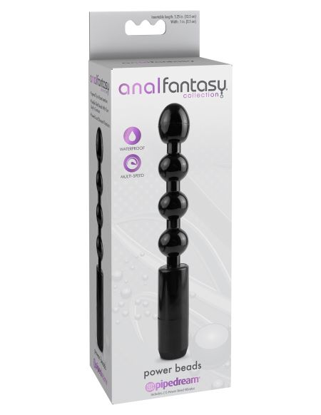 Anal Fantasy Collection Power Beads from Pipedream Products. Lift the taboo associated with anal sex and discover incredible pleasure with our Anal Fantasy Collection. If you have never tried anal play