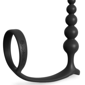 Anal Fantasy Collection Ass-Gasm Cock Ring Anal Beads from Pipedream Products. First time friendly. Anal Fantasy Ass-Gasm Cockring Anal Beads from Pipedream Products. Anal Fantasy Collection Ass-Gasm Cock Ring Anal Beads made from body safe phthalate free