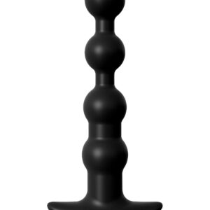 Anal Fantasy Elite Collection Rechargeable Anal Beads Black from Pipedream Products. When you are looking to take your anal play to the next level