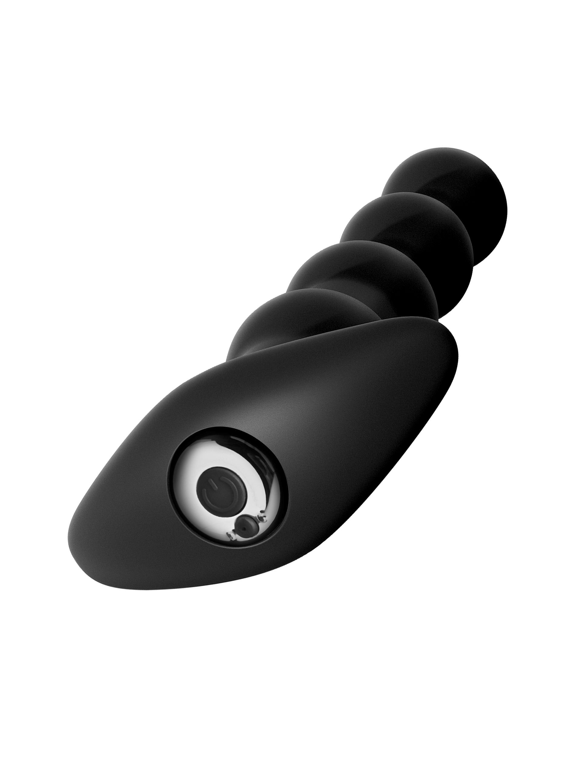 Anal Fantasy Elite Collection Rechargeable Anal Beads Black from Pipedream Products. When you are looking to take your anal play to the next level