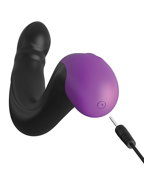 Anal Fantasy Elite Hyper-Pulse P-Spot Massager from Pipedream Products. The Anal Fantasy Elite Collection Hyper-Pulse P-Spot Massager is uniquely designed to conveniently reach and stimulate your back door pleasure zones! Enjoy the most explosive ejaculat
