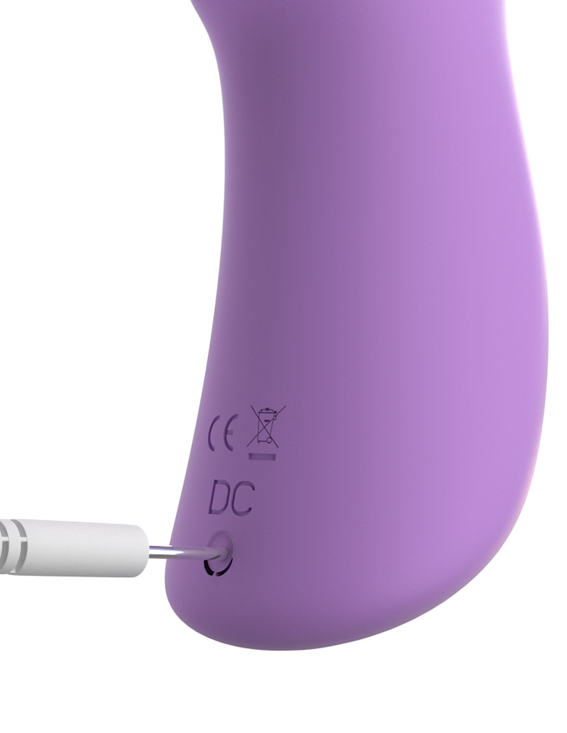 Fantasy For Her Flexible Please Her Purple Vibrator from Pipedream Products. Her body was seductively curvy and she wanted an exquisite toy that could be flexible along with her. Her Flexible Please Her is generous flexibility moved with her. She pressed