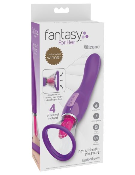 Fantasy For Her Her Ultimate Pleasure from Pipedream Products. Multi award winner! She always craved oral sex play and wished she could enjoy more often. Now she could. Her Ultimate Pleasure would be able to give her the intimate ecstasy she was looking