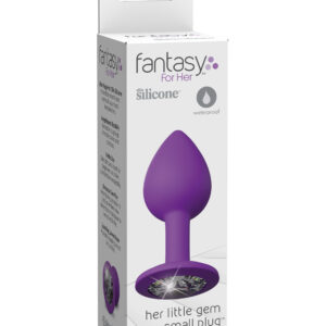 Fantasy For Her - Her Little Gems Small Butt Plug from Pipedream Products. She was planning something special for her lover and knew this petite
