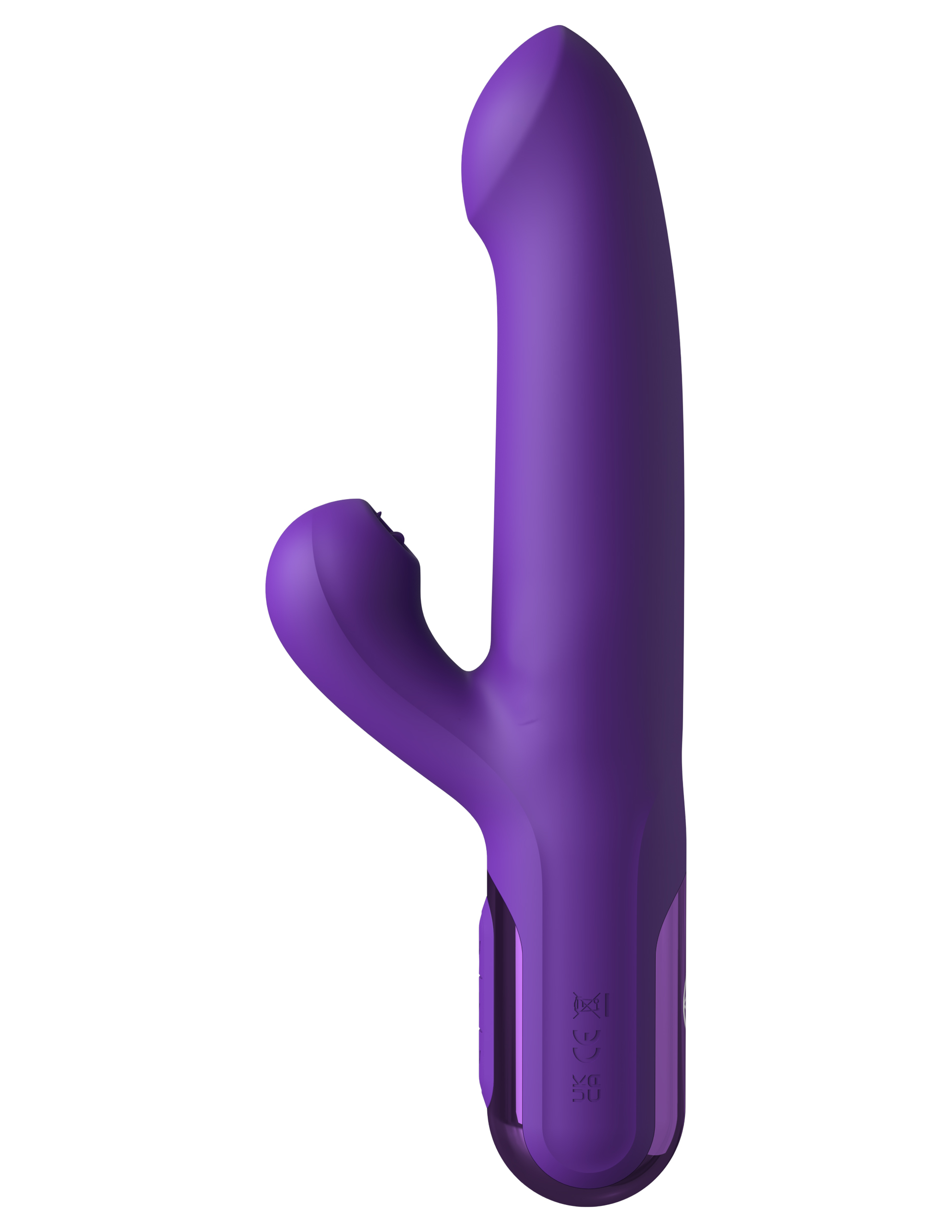 Experience the thrill of hi-speed thrusting! The Super SoniX Thruster is THE quintessential vibrating "rabbit massager" designed to take you to the finish line like never before! Using the same mechanism as massage gun therapy