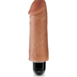King Cock 5 inches Vibrating Stiffy Tan Vibrator Sleeve Real Deal RD. When you are looking for a realistic vibe that is always ready for action