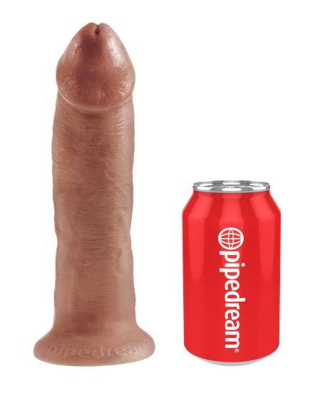 King Cock Strap On Harness with 9 inches Cock Tan Dildo Real Deal RD from Pipedream Products. When you want your first strap on to look and feel just like the real thing