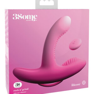 3some Rock N Grind Silicone Vibrator from Pipedream Products. 3some is a premier collection for pleasure aficionados who crave excitement