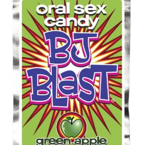 BJ Blast Oral Sex Candy Green Apple from Pipedream Products is finally here! The world's only fizzing