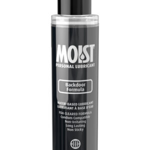 Moist Personal Lubricant Backdoor Formula 4.4 fluid ounces from Pipedream Products. Moist is a personal lubricant