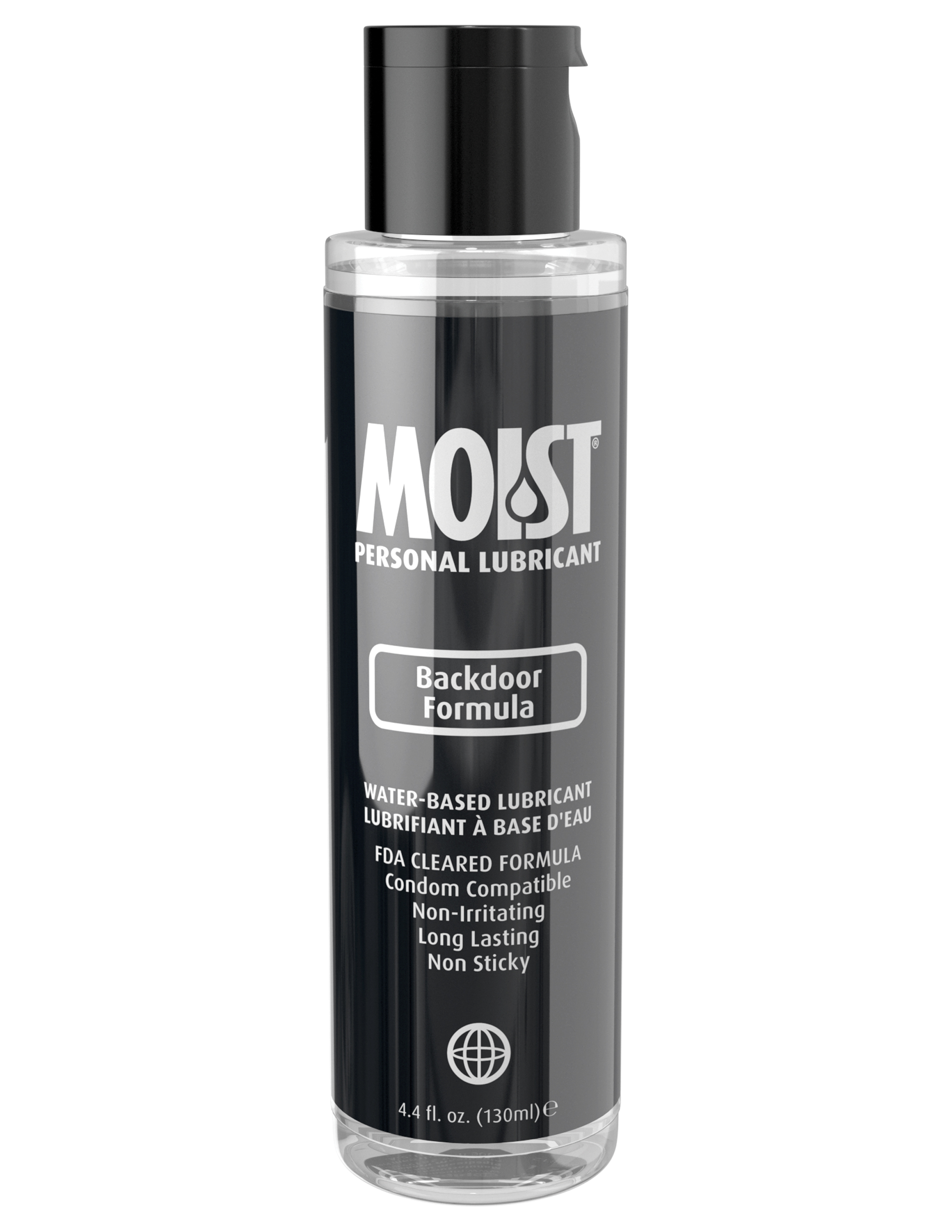 Moist Personal Lubricant Backdoor Formula 4.4 fluid ounces from Pipedream Products. Moist is a personal lubricant