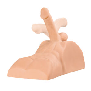 PDX Extreme Plus Perfect Ride Light Skin Tone Beige from Pipedream Products. Penetrate me! Or ride me. If you like trying new positions