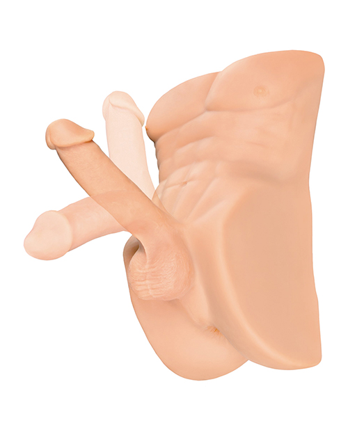 PDX Extreme Plus Perfect Ride Light Skin Tone Beige from Pipedream Products. Penetrate me! Or ride me. If you like trying new positions