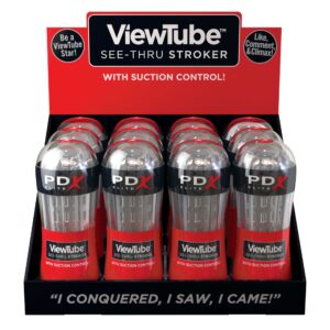 PDX Elite View Tube See Thru Stroker Display 12 Count from PDX Brands. PDX Elite ViewTube Stroker Display 12 Count. Like