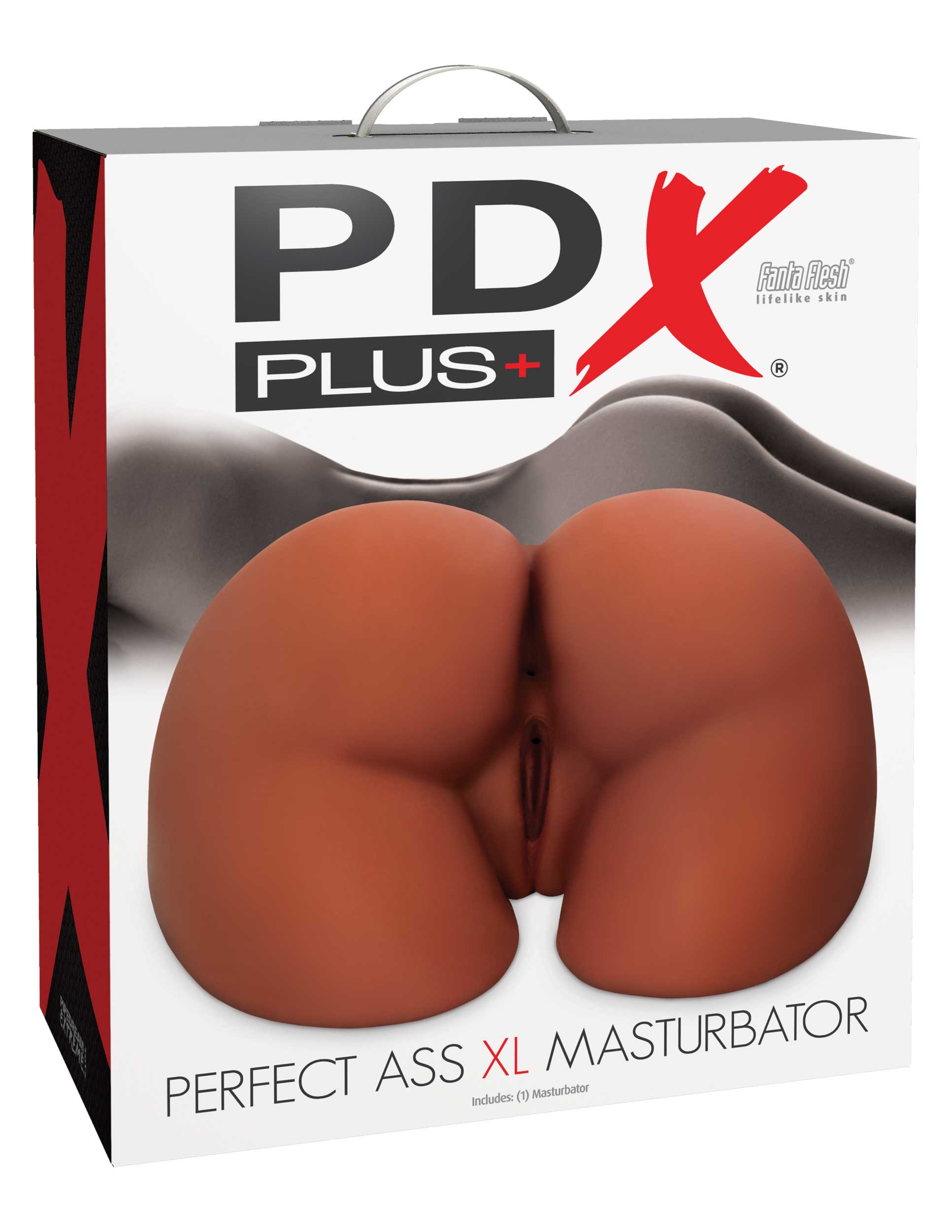 PDX Plus Perfect Ass XL Brown Masturbator from PDX Brands. It is time to fulfill all of your sexual fantasies with our Perfect Ass XL Masturbator! Every inch of her soft