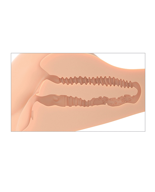 PDX Plus Female 360 Banger Flesh Light Skin Tone from Pipedream Products. It is time to fulfill all of your sexual fantasies with the 360 degree Banger Masturbator! Unlike other masturbators