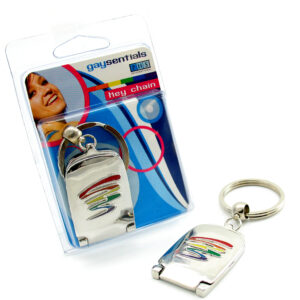 PRIDE KEY CHAIN MIRROR BAR