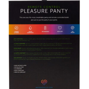 Step into a world where discretion meets delight with the CalExotics Connectâ¢ Panty Teaser