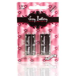 SEXY BATTERY AAA/LR3 4 PACK