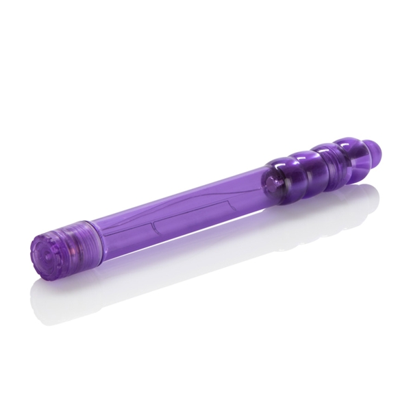 Slender Sensations Purple Vibrator Hard Vibes Purple Pleasure Toys from California Exotic Novelties. Ultra thin massager with pleasure point tip. The perfect massager slim
